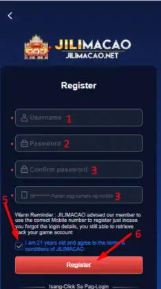 jilimacao register 3