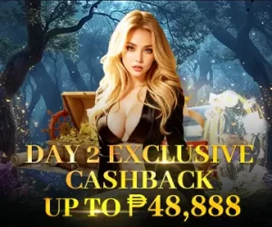 Day 2 Exclusive Cashback Up To ₱48,888